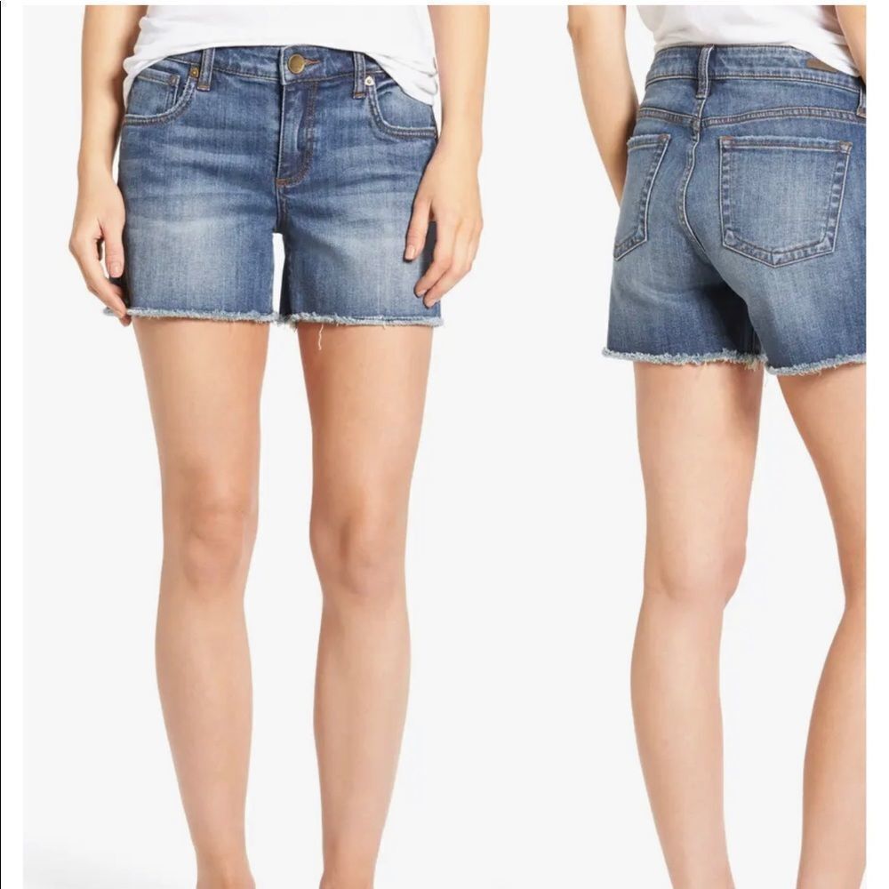 Kut from the kloth gidget fray shorts size 4